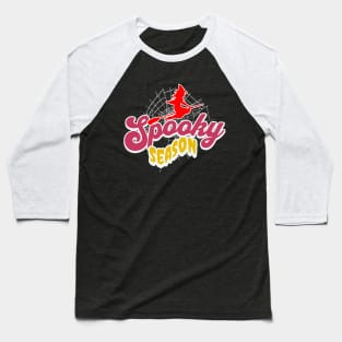 Eternal Haunting: Spooky Season Delights Baseball T-Shirt